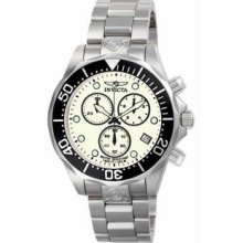 Men's Pro Grand Diver Stainless Steel Case and Bracelet Chronograph
