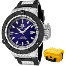 Men's Subaqua GMT Black Polyurethane and Stainless