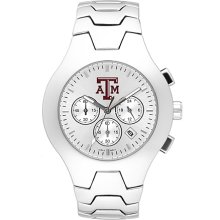 Mens Texas A&M University Aggies Watch - Stainless Steel Hall-Of-Fame