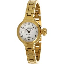 Miami Beach by Glam Rock Art Deco 26mm Gold Plated Watch - MBD27177 Watches : One Size