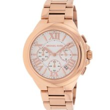Michael Kors Camille Chronograph Rose Gold Stainless Ladies Watch Mk5757