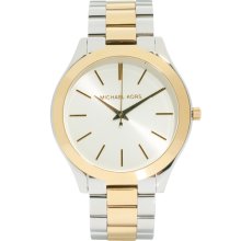 Michael Kors Slim Runway Watch MK3198 Silver