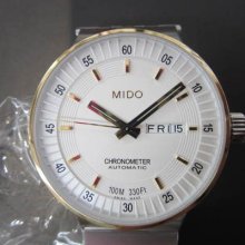 Mido All Dial Men's Watch Automatic Sapphire All Stainless S Two Tone Original