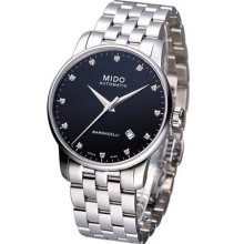 Mido Baroncelli Mechanical Automatic Swiss Watch Black M86004681