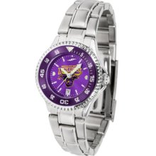 Minnesota State Mavericks Competitor AnoChrome Ladies Watch with Steel Band and Colored Bezel