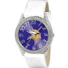 Minnesota Vikings Glitz Ladies Watch - Nfl-gli-min