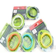 Mix Color 100 Pcs Bracelet Sport Watch Lcd Tourmaline Power Minus Io