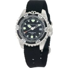 Momentum Black 1M-DV00B8B Men's 1M-DV00B8B M1 Black Dial Black Re-Ply Nylon Dive Watch