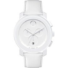 Movado Bold Chronograph White Face