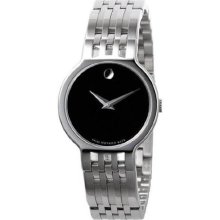 Movado Ladies Esperanza - Black Museum Dial - Stainless Steel Bracelet 0606043