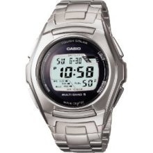 Multiband5 Wv-m120dj-7jf Wave Ceptor Mens Watch Casio F/s From Japan
