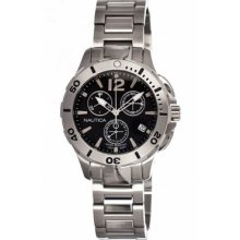 Nautica Menâ€™s Dive Style Chrono Midsize Watch N19584m