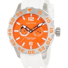 Nautica N16618G BFD Men's Orange & White Resin Watch