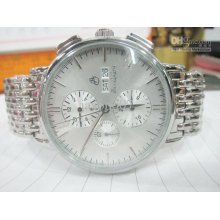 New Baolilong Automatic Day Date Luxury Watches Stainless Steel Band