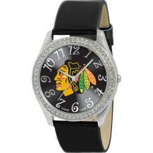 NHL Chicago Blackhawks Ladies Glitz Sports Watch