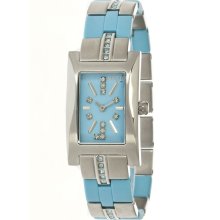 Nice Italy Womens Oria Stainless Watch - Silver Bracelet - Blue Dial - NICW1045ORI021016