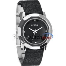 Nixon A341000-00 Watch Bobbi Ladies Black Dial Quartz Movement A341000