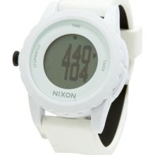 Nixon Genie White Silicone Strap Digital A326100 Unisex Watch