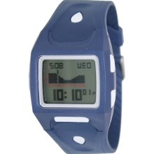 Nixon Men's Lodown A530307-00 Blue Plastic Quartz Watch with Digital Dial