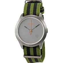 Nixon Quad Surplus Grey Dial Nylon Strap Mens Watch A3441151