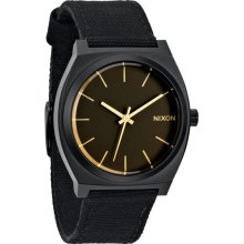 Nixon Sniper Collection The Time Teller Watch Matte Black/Orange Tint One Size For Men 21256418201