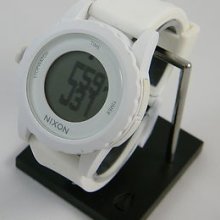 Nixon The Genie Wrist Watch In All White (100m, With Box)