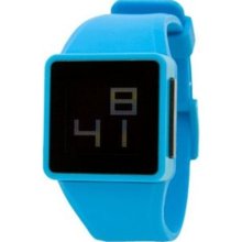 Nixon The Newton Digital Watch in Sky Blue