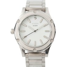 Nixon Women's 'camden' Steel White Dial Watch