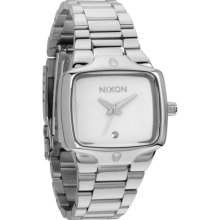 Nixon - Womens Small Player Watch, White