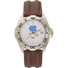 North Carolina Tar Heels NC All Star Watch with Leather Band - Me ...