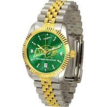 North Dakota State University Men's Stainless Steel Alumni Dress Watch