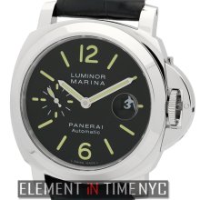 Officine Panerai Luminor Collection Luminor Marina 44mm Stainless Steel Black Dial