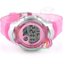 Ohsen Alarm Digital Backlight Display Stopwatch Waterproof Sport Watch