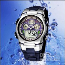 Ohsen Silicone Sport Quartz Watch Men Digital Led Cartoon Waterproof