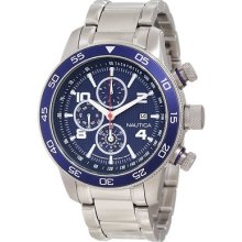 Open Box Special- Nautica Nct 402 N24534g Men's Blue Dial Chronograph Watch