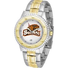 Oregon State Beavers OSU Mens Stainless 23Kt Watch