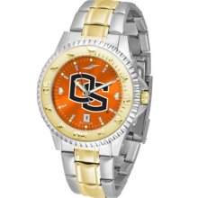 Oregon State Beavers OSU Mens Two-Tone Anochrome Watch