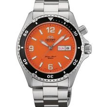 Orient Men's Orange Mako Automatic Dive Watch CEM65001M