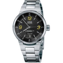 Oris Men's Motor Sport Williams F1 Team Black Dial Watch 635-7560-4142-MB