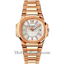 Patek Philippe Ladies Nautilus Rose Gold Watch 7011/1R