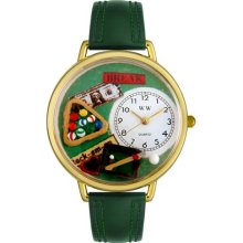 Personalized Billiards Unisex Watch - Gold