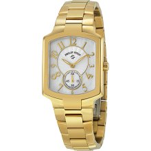 Philip Stein Tesler Ladies Signature Gold Tone Swiss Quartz Watch 21GP-FW-SSGP