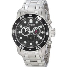 Pro Diver Chronograph Stainless Steel Case And Bracelet Date
