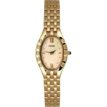 Pulsar Women's Diamonds Stainless Steel Case Rrp $275 Watch Peg668