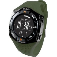 Pyle Ski Master V Professional Ski Watch, Green Pskiw25gn