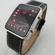 Quartz Digital Led Date Mens Black Watch Wristwatch , Christmas Prom