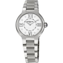 Raymond Weil Noemia Mother of Pearl Diamond Dial Ladies Watch 593 ...