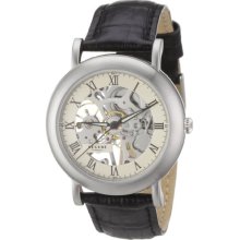 Regent Men's Automatic Watch 11020021 With Leather Strap