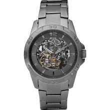 Relic Mens Gunmetal Stainless Steel Automatic Watch
