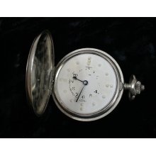 Remontoir Angre Garanti Vintage Pocket Watch Touch For Blind Man-work Perfect